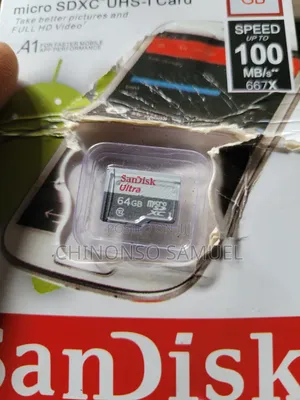64gb Sandisk Memory Card