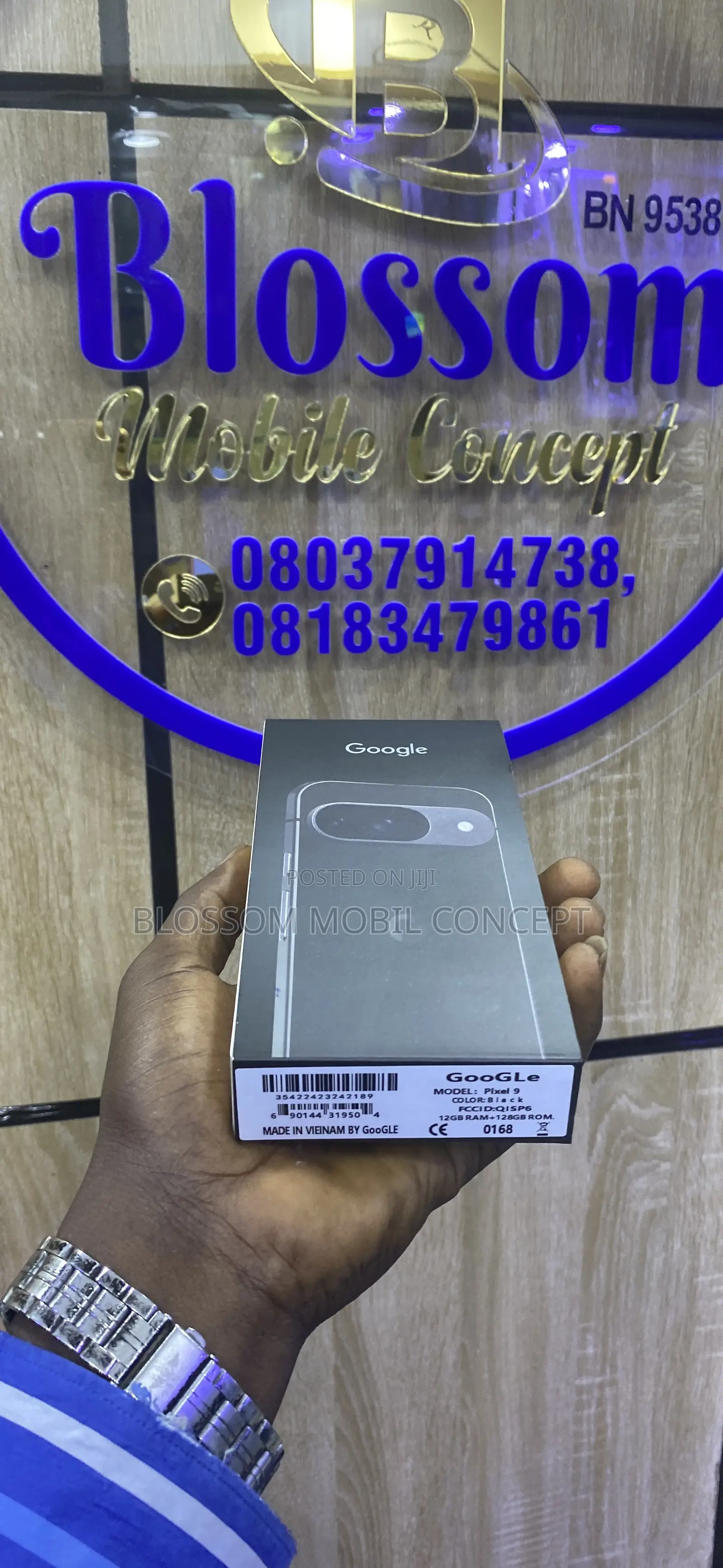 New Google Pixel 9 128 GB Black