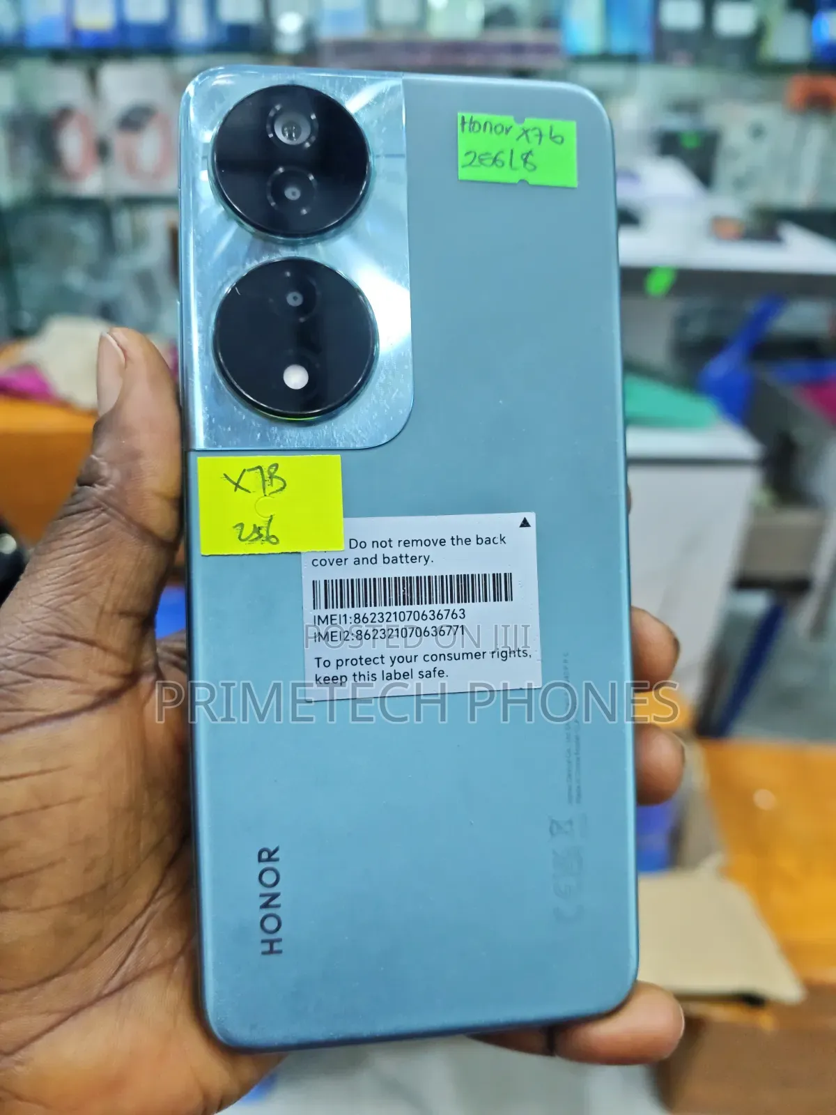 Honor X7b 5G 256 GB Blue