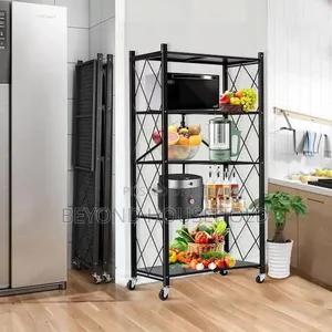 5-Tier Heavy-Duty Kitchen Storage Rack Vegetable Rack