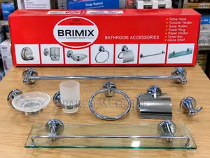 Brimix Stainless Exquisite 7pcs Bathroom Accessories