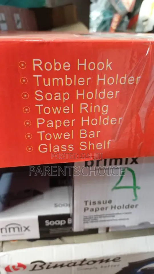 Brimix Stainless Exquisite 7pcs Bathroom Accessories