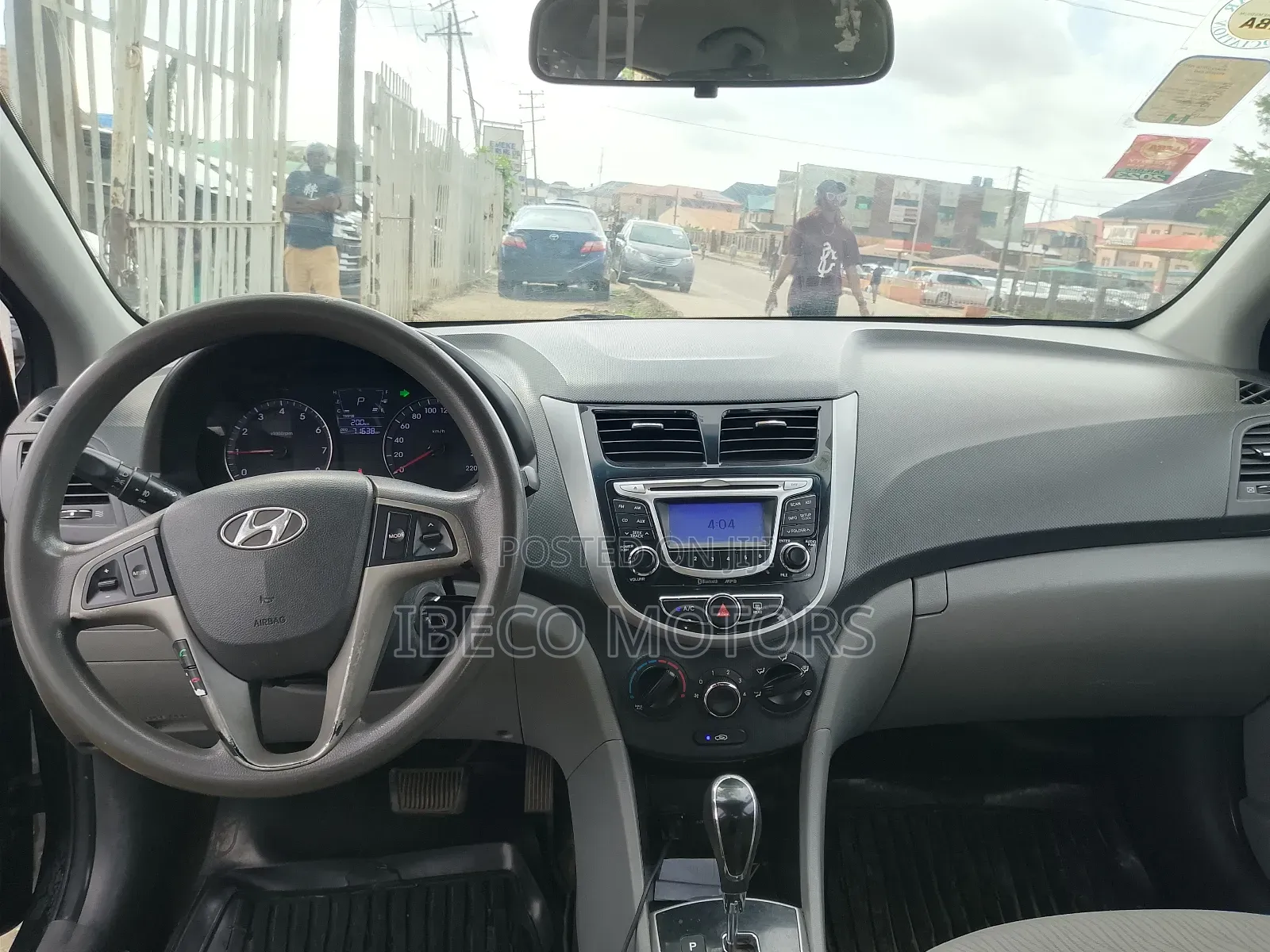 Hyundai Accent GS Automatic 2012 Black
