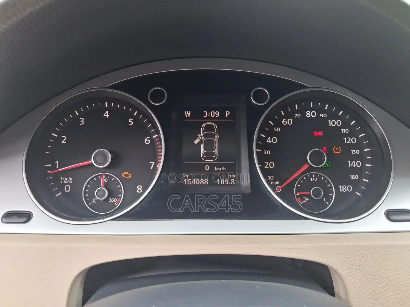 Volkswagen CC 2011 Black
