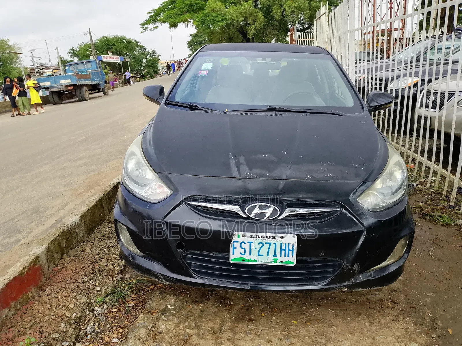 Hyundai Accent GS Automatic 2012 Black