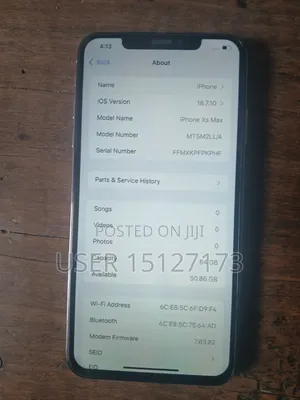 Apple iPhone XS Max 64 GB White
