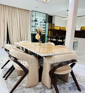 Living Room Bundle:- Sofa, Dining Set, Rug, Centre Table, TV Unit