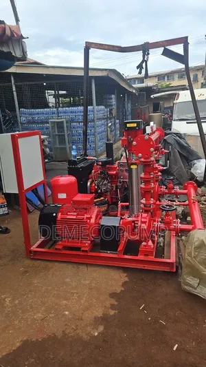 Complete Skid-Mounted Fire Hydrant Pump Set