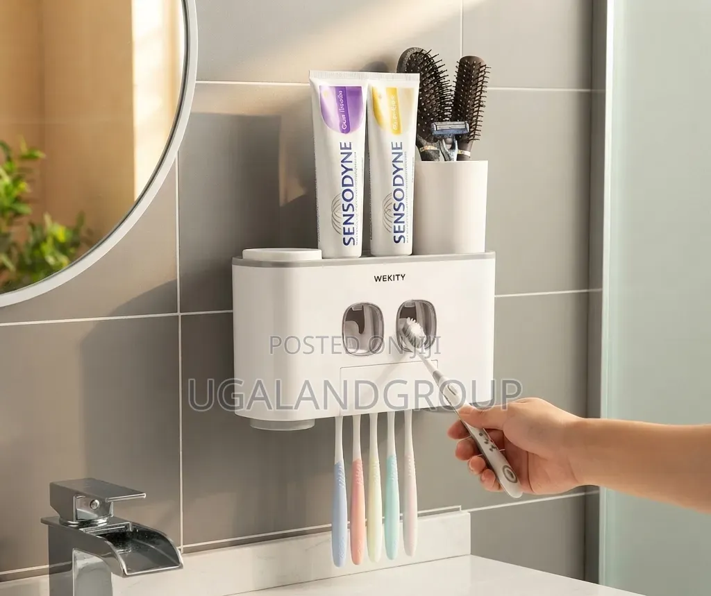 Wall Mounted Toothbrush Holder.