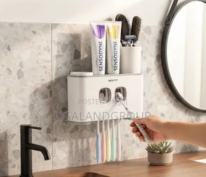 Wall Mounted Toothbrush Holder.