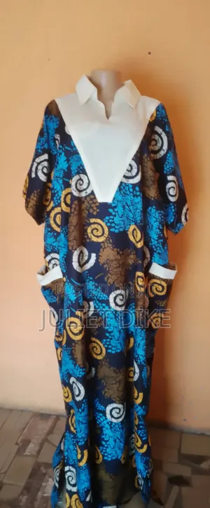 Bubu Gown With Collar