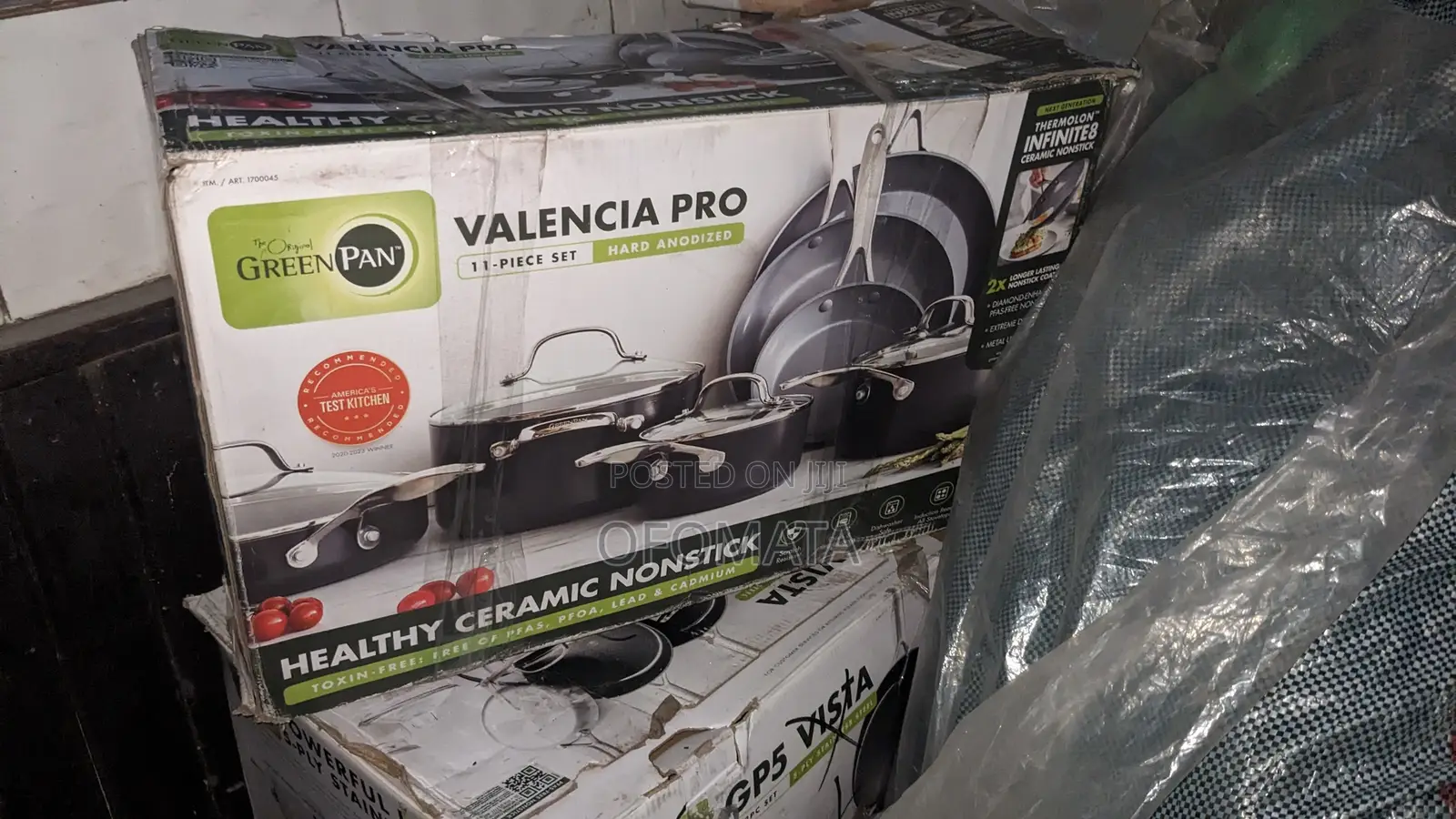 GreenPan 11-Piece Valencia Pro Ceramic Nonstick Cookware Set – Inducti