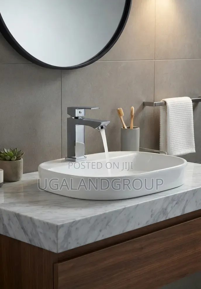 Modern Chrome Basin Tap