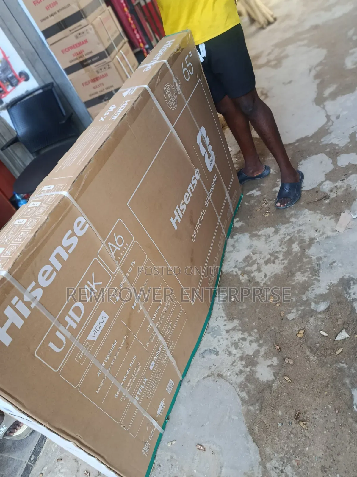 Hisense Brand New 65 Inches
