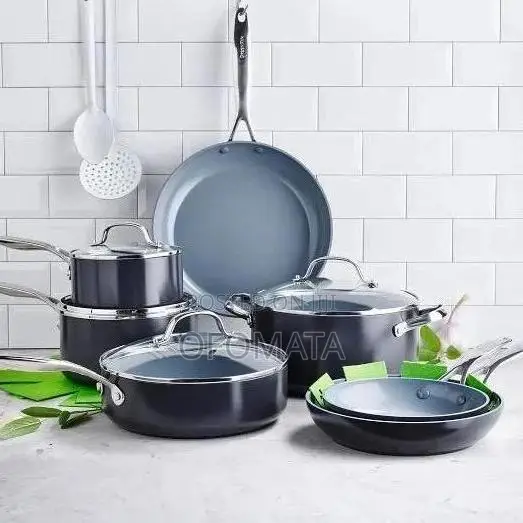 GreenPan 11-Piece Valencia Pro Ceramic Nonstick Cookware Set – Inducti