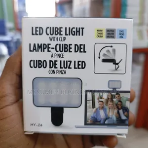Led Cube Light With Clip