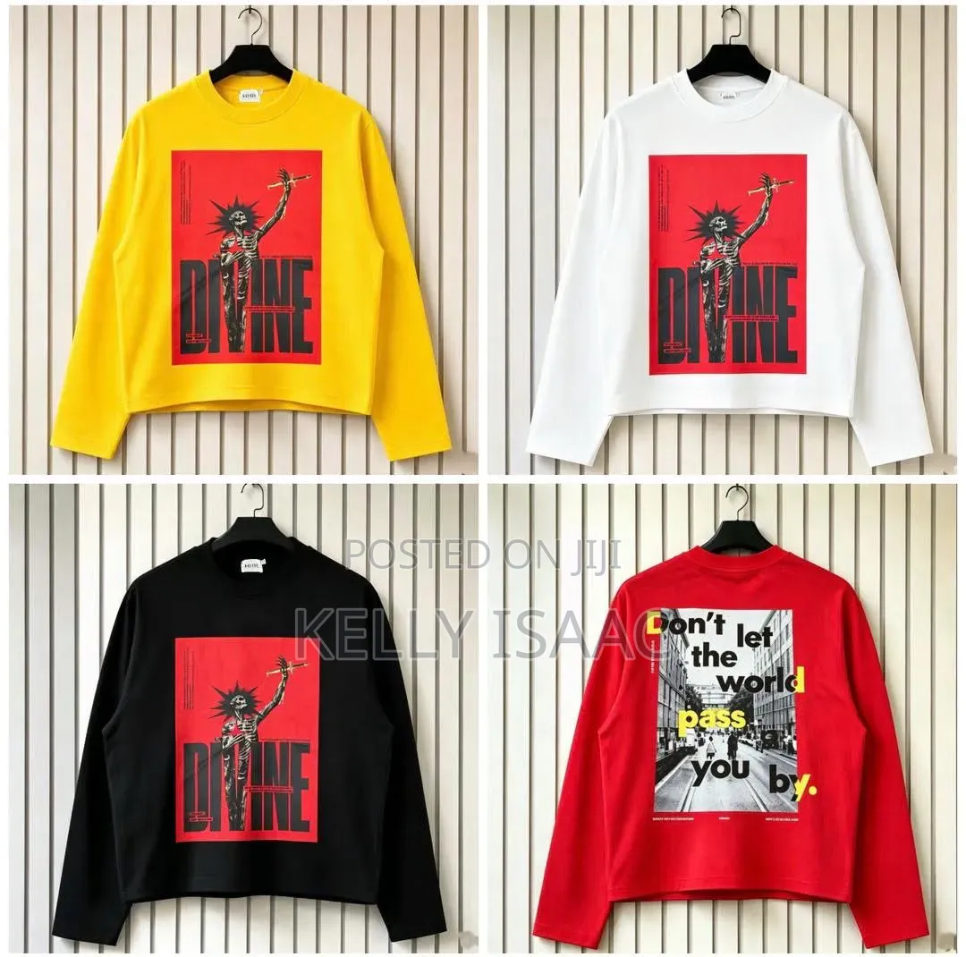 Available Long Sleeve Crop Polo