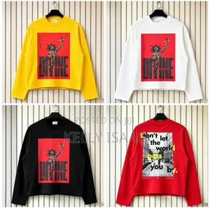 Available Long Sleeve Crop Polo