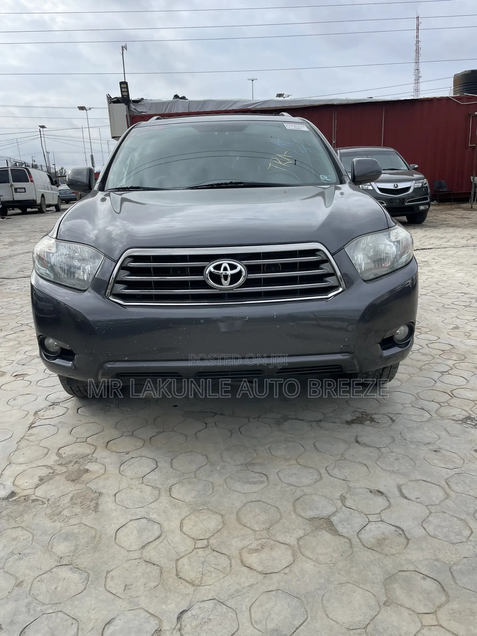 Toyota Highlander 2009 Gray