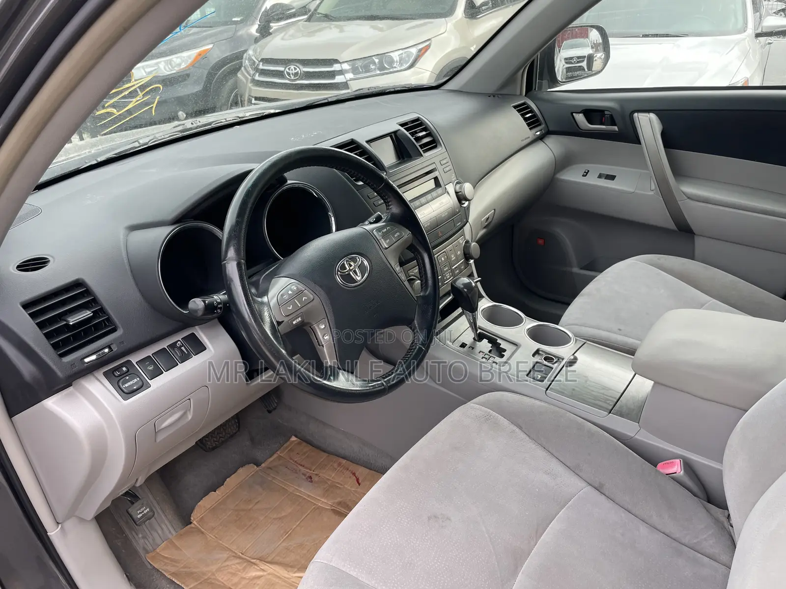 Toyota Highlander 2009 Gray