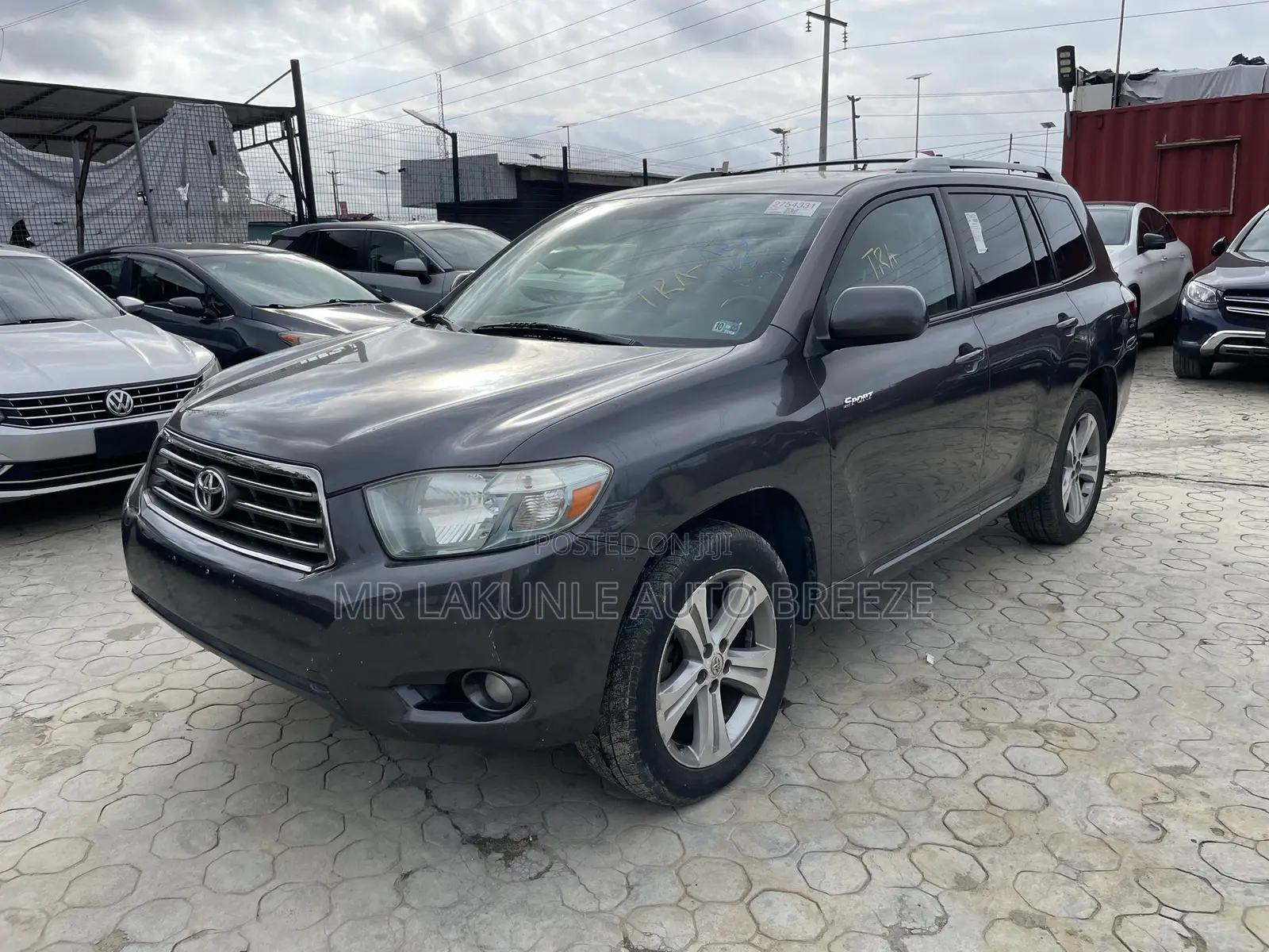 Toyota Highlander 2009 Gray