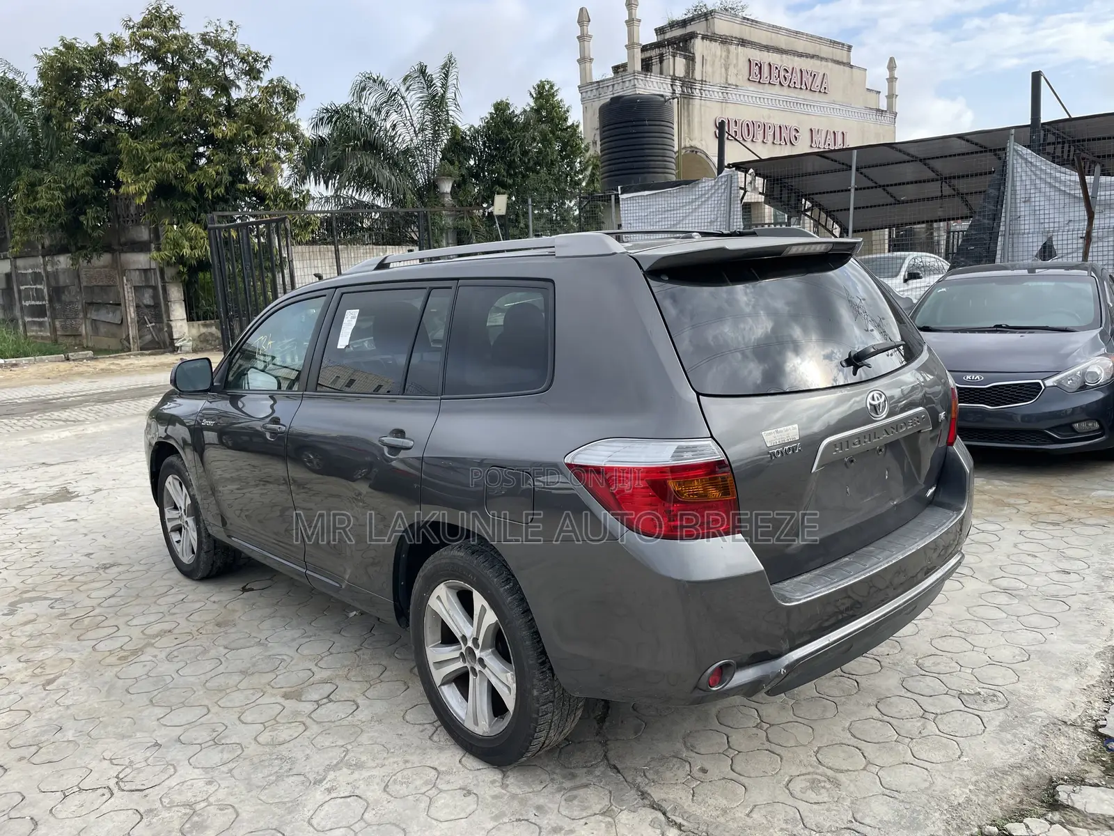 Toyota Highlander 2009 Gray