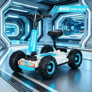 Electric Off-Road Go-Kart – 4-Wheel Seated Ride-On