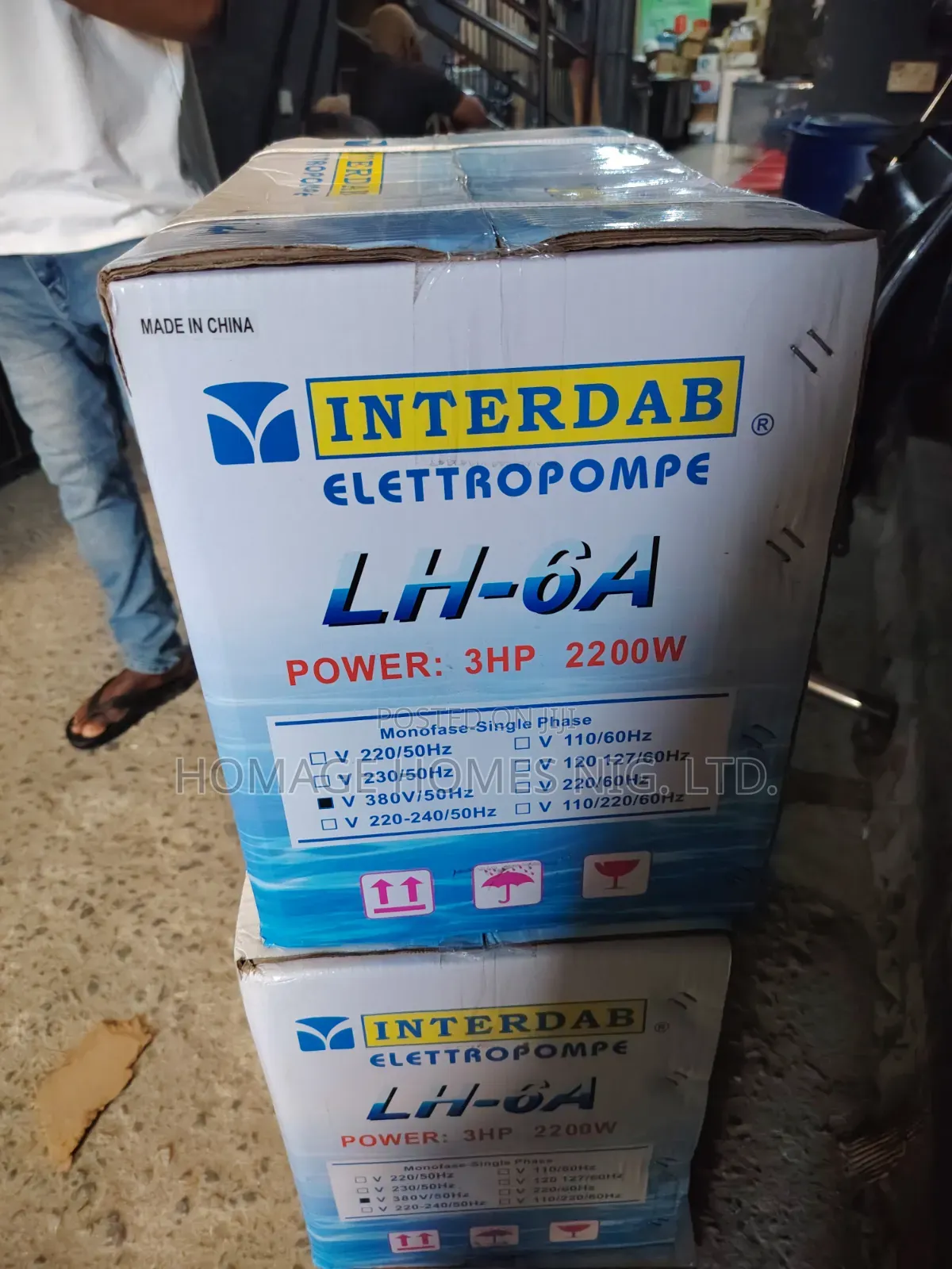 3 HP Surface Pump (3 Phase) 100% Copper