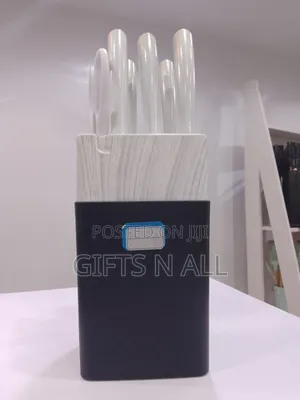 White Set of Cooking Utensils