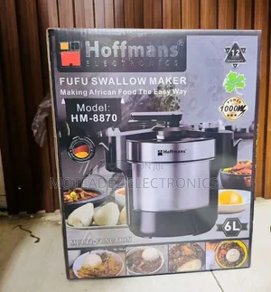 Hoffmans 6l Swallow Maker All Purpose Machine - Yam/Fufu Pounder