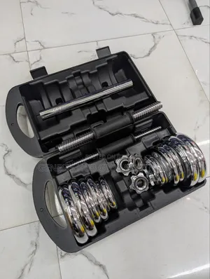 20kg Dumbell Sets With Extension Bar (D567)