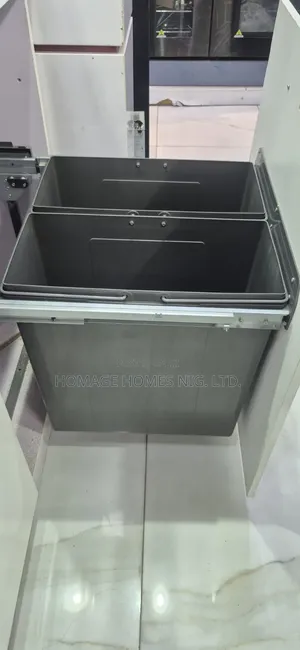 50litres Double Cabinet Kitchen Waste Bin
