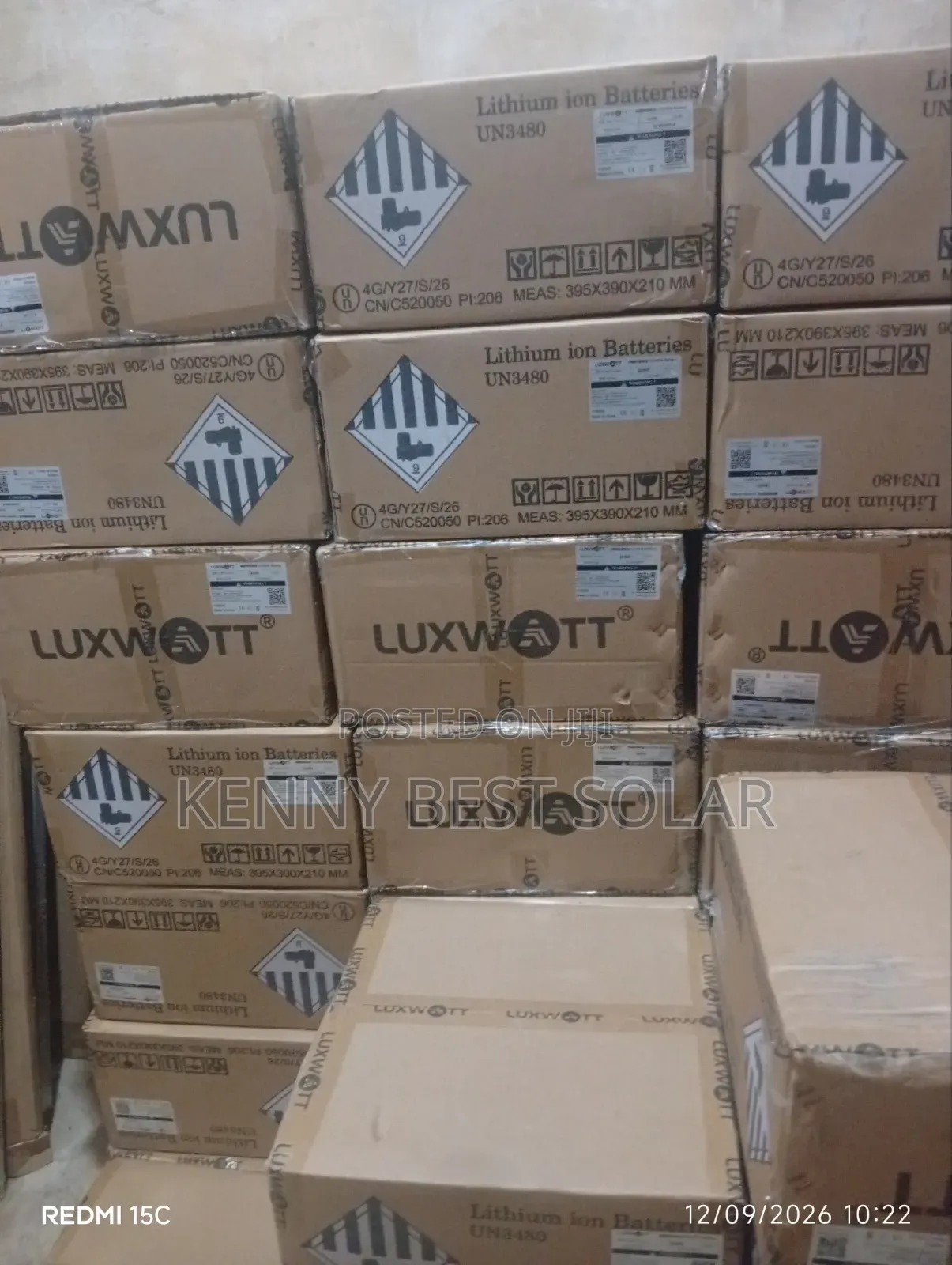3kwh 24volts Lithium Battery Luxwatt