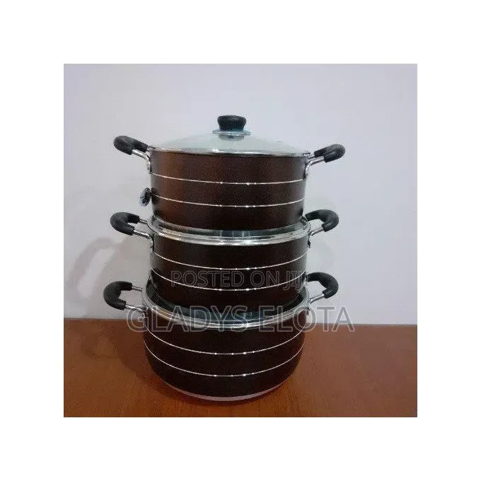 3 Set Aluminum Non Stick Pot