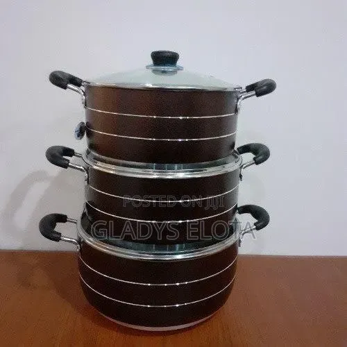 3 Set Aluminum Non Stick Pot