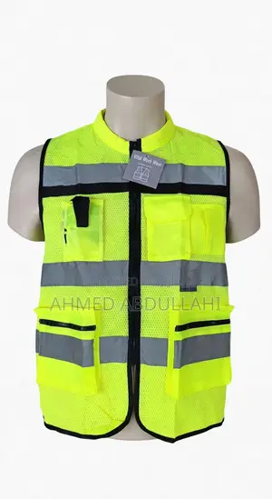 Vital Work Steel Net Reflective Jacket With Zip and Pocket