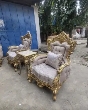 Royal Chair Sets With Center Table