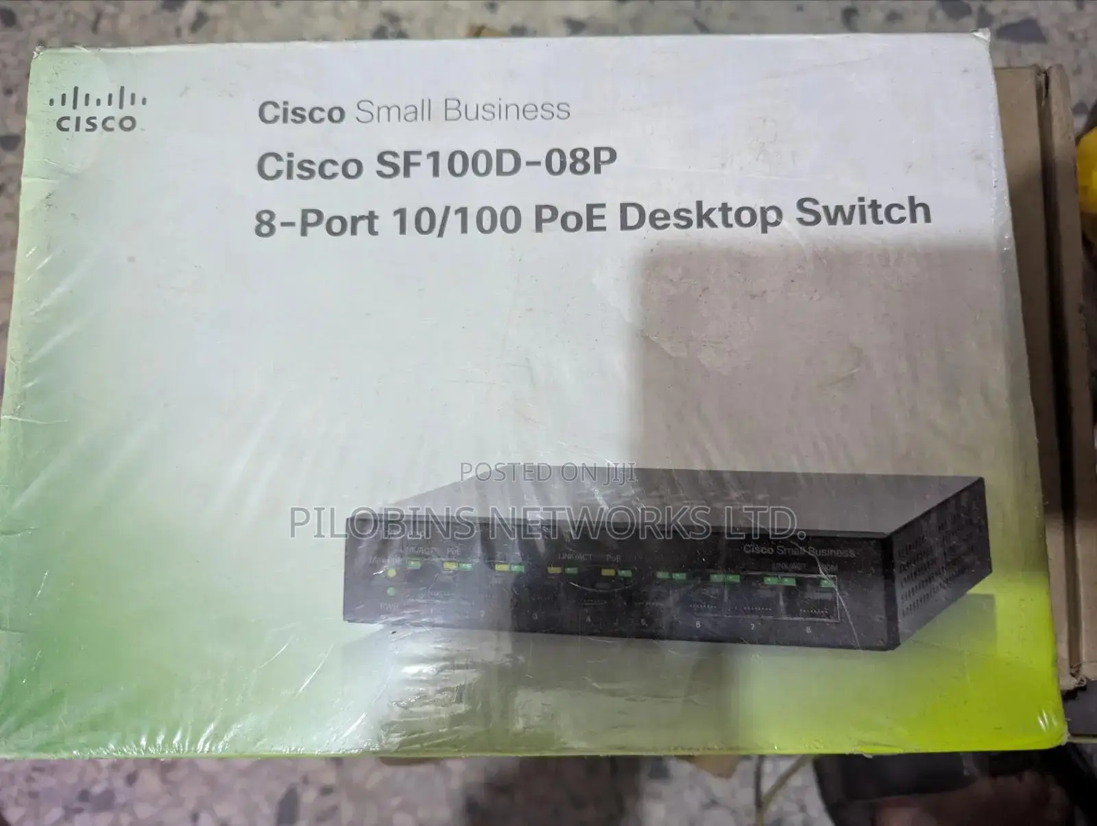 Cisco 8 Ports 10/100 PoE Desktop Switch