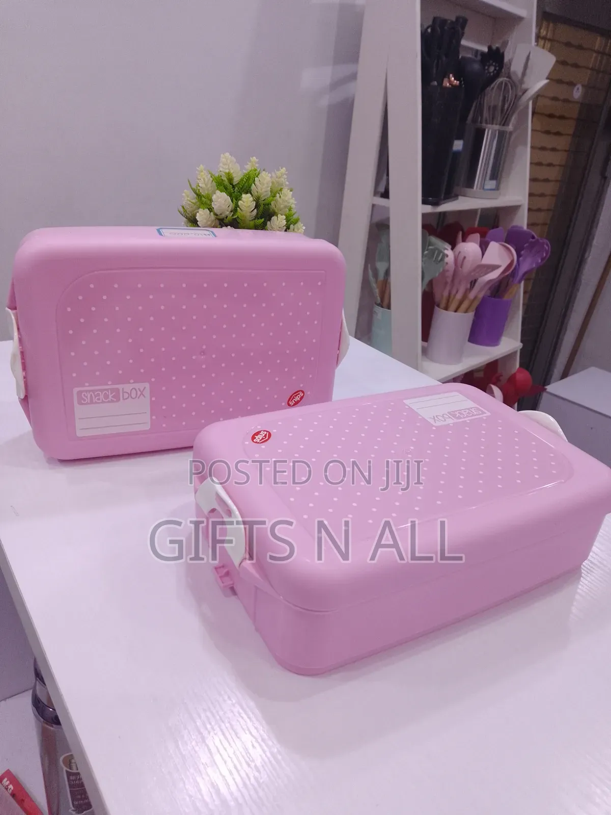 Pink Snack Box