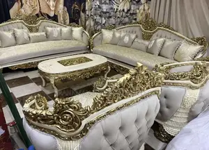 10 Seaters Royal Sofa Chair With Center Table