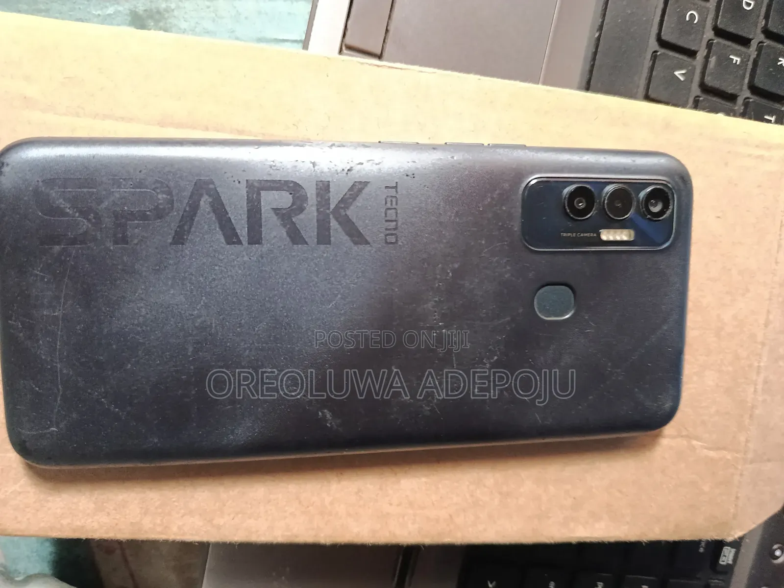 Tecno Spark 7P 64 GB Black