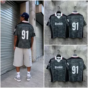 Blteskekr RNR 91 Blue Camo Retro Jersey