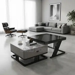 Luxurious Elegant Unique Center 2in1 Mable Center Table