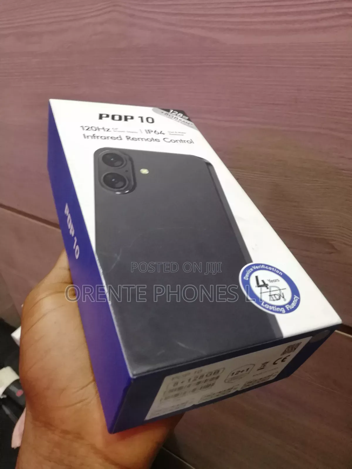 New Tecno Pop 10 128 GB Gray