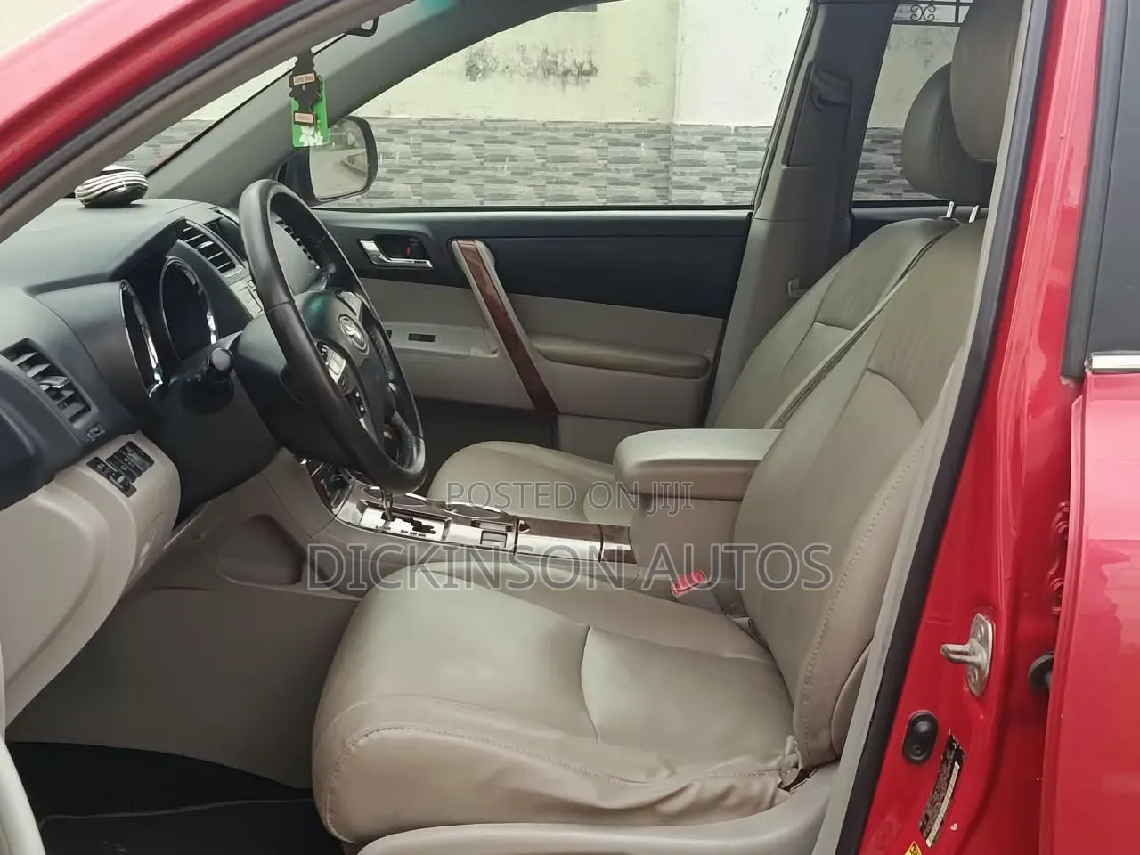 Toyota Highlander 2012 Red
