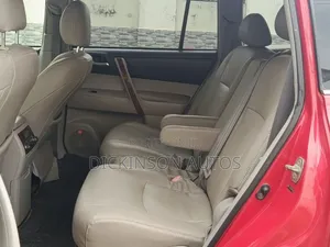 Toyota Highlander 2012 Red