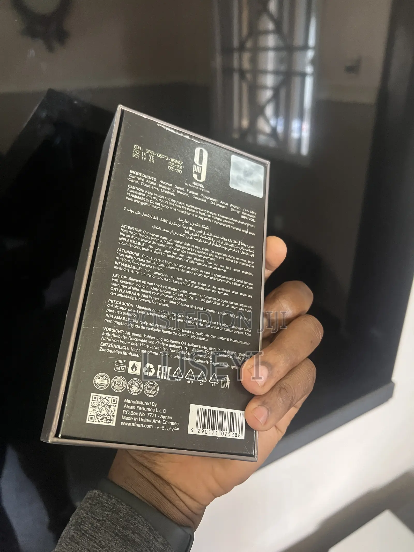Original 9pm Rebel Perfume