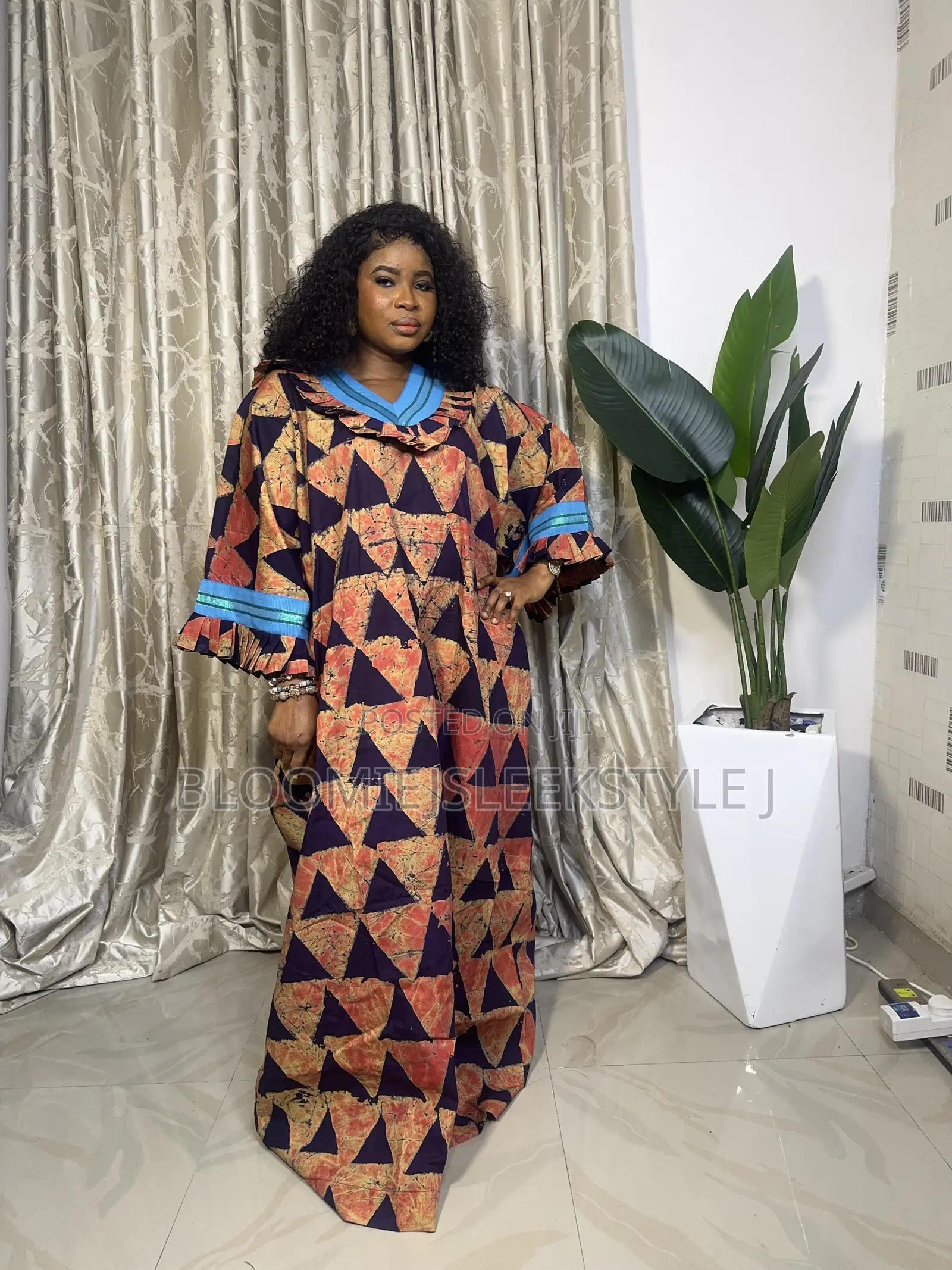 Adire Bubu Dress