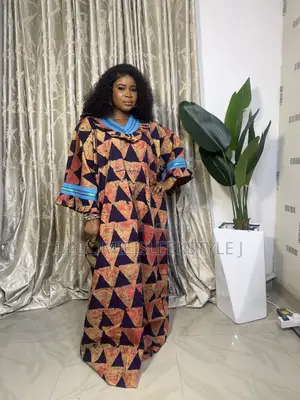 Adire Bubu Dress