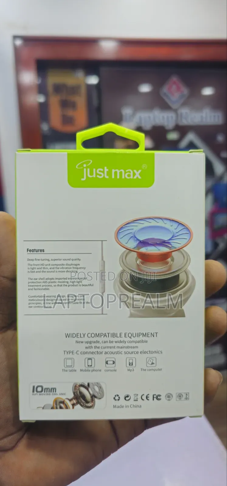 Type C EarPiece